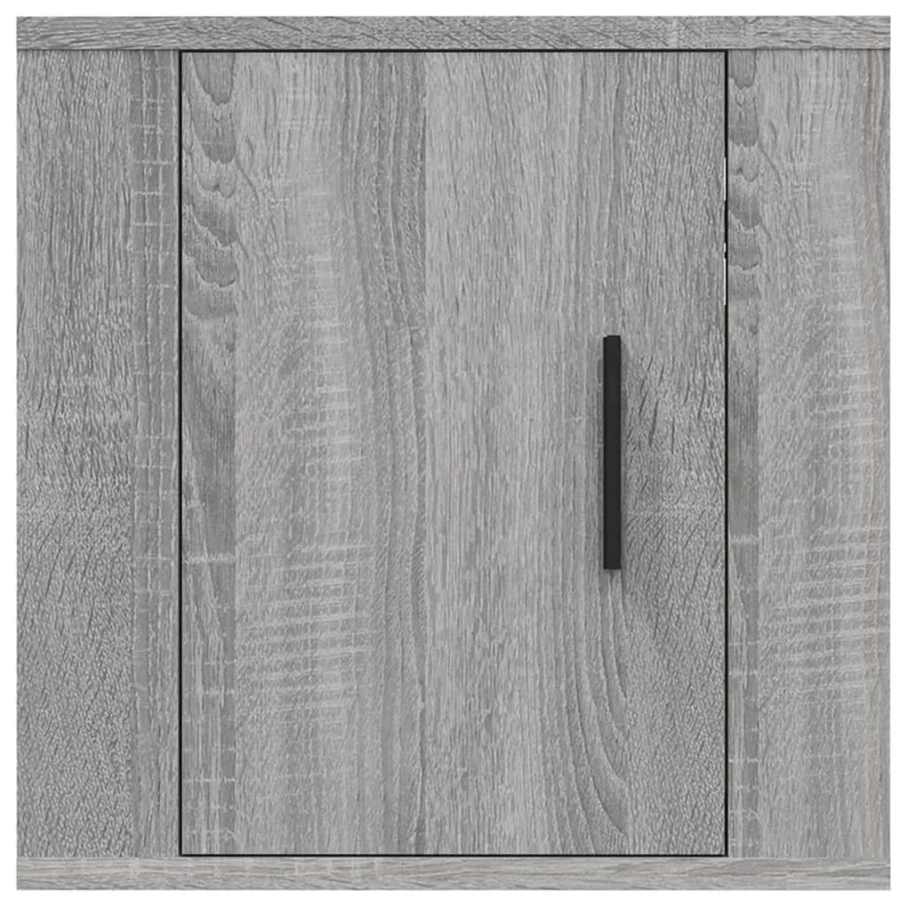 Móvel de TV de parede 40x34,5x40 cm cinzento sonoma