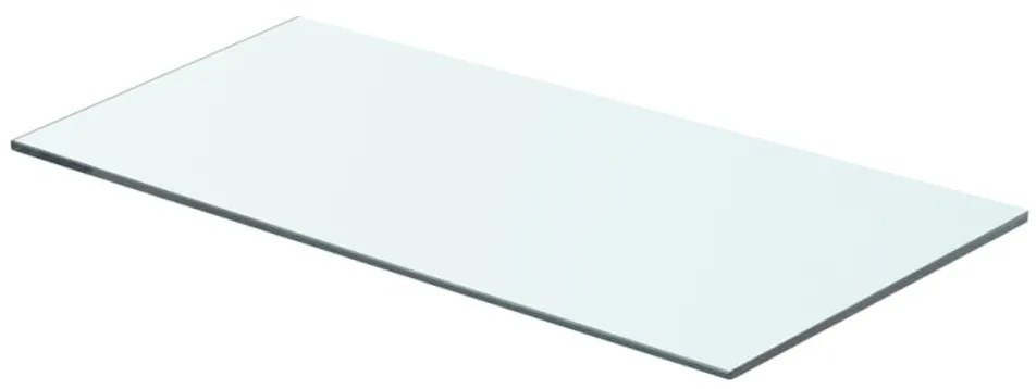 Prateleira de vidro 60x25 cm transparente