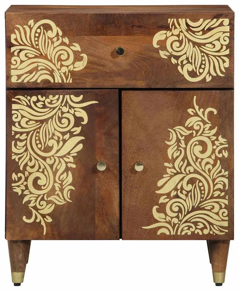 Gabinete de Cabeceira 50x33x60 cm Madeira de Mangueira