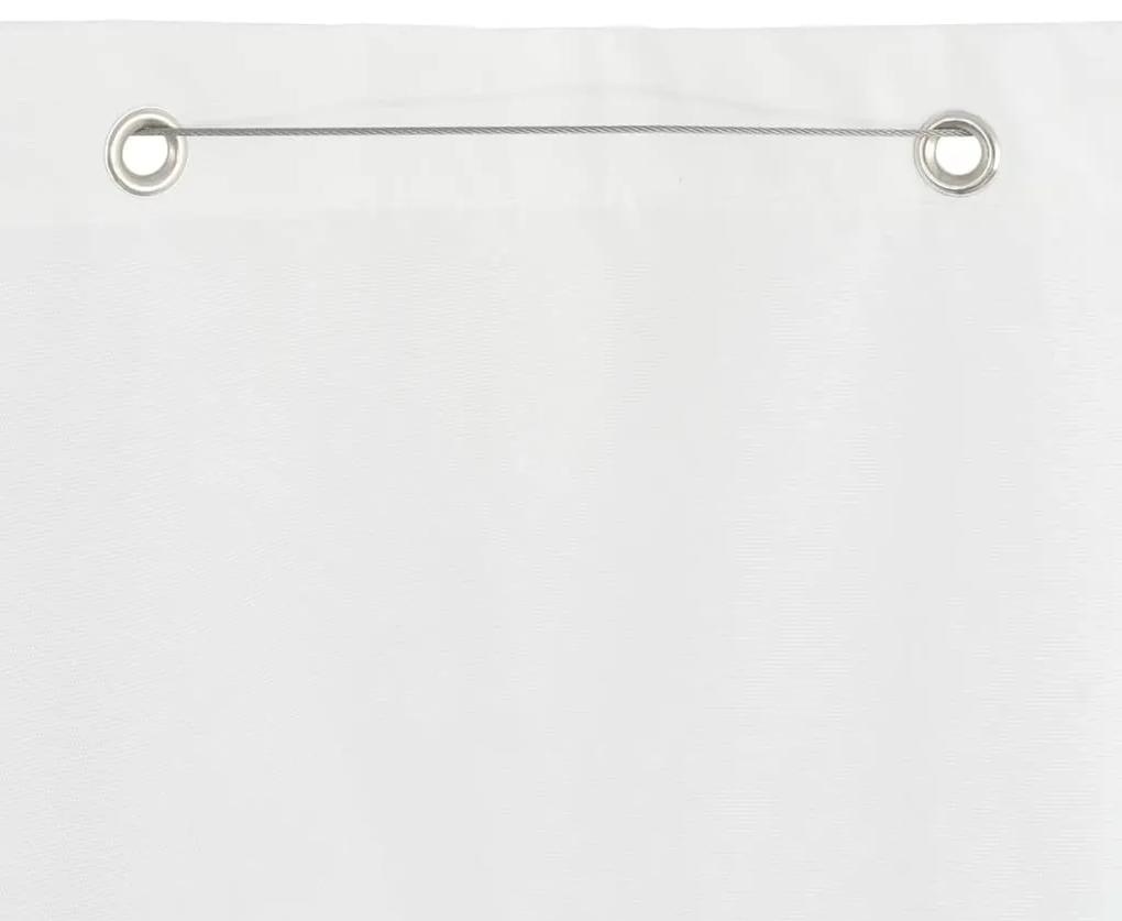 Tela de varanda 100x240 cm tecido Oxford branco