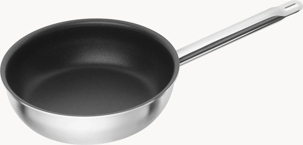 Frigideira em aço inoxidável escovado Satin Pro