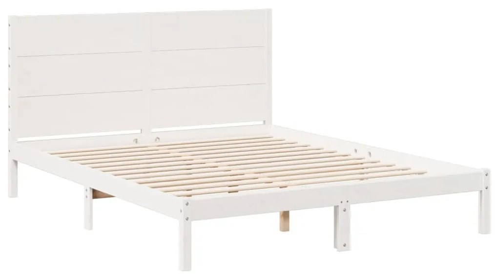 Cama extra longa sem colchão 160x220 cm madeira maciça