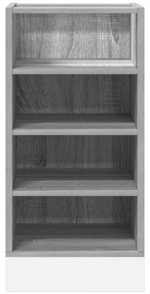 Armário inferior “Riga” 40x44,5x81,5cm cinzento sonoma