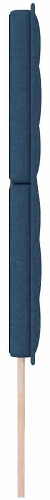 Cabeceira Design Lines Azul 200 cm Tecido