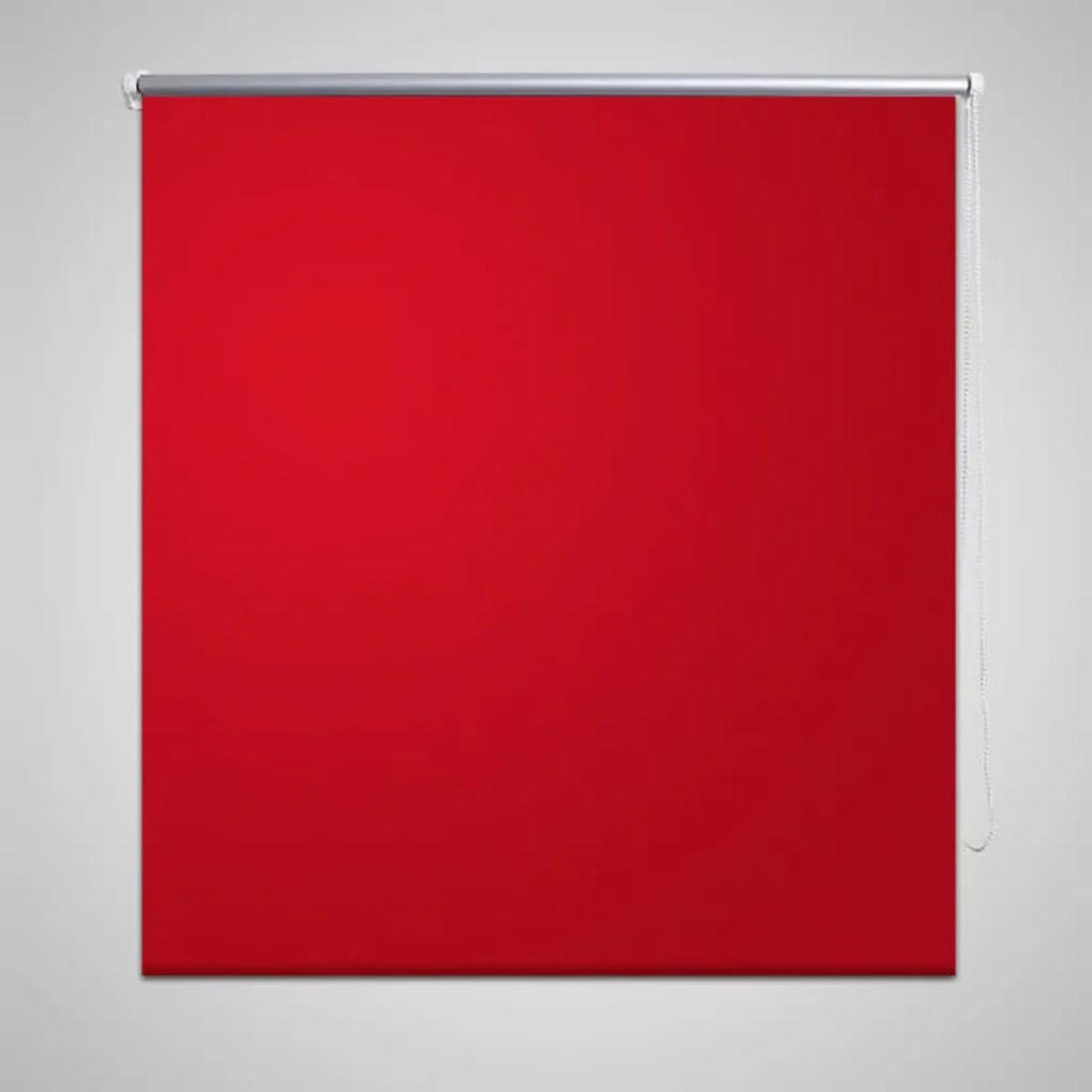 vidaXL Estore de rolo 100 x 230 cm, Vermelho