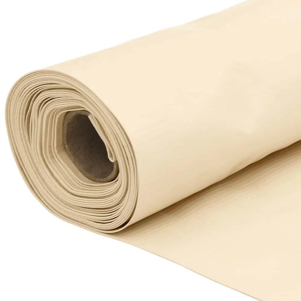 Tela de privacidade para varanda 800x120 cm PVC creme