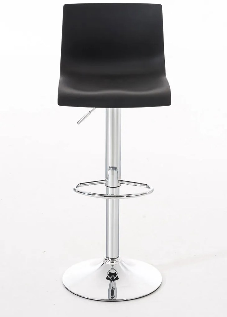 Banco de bar Hoover 39 x 84-104 x 36 cm Preto