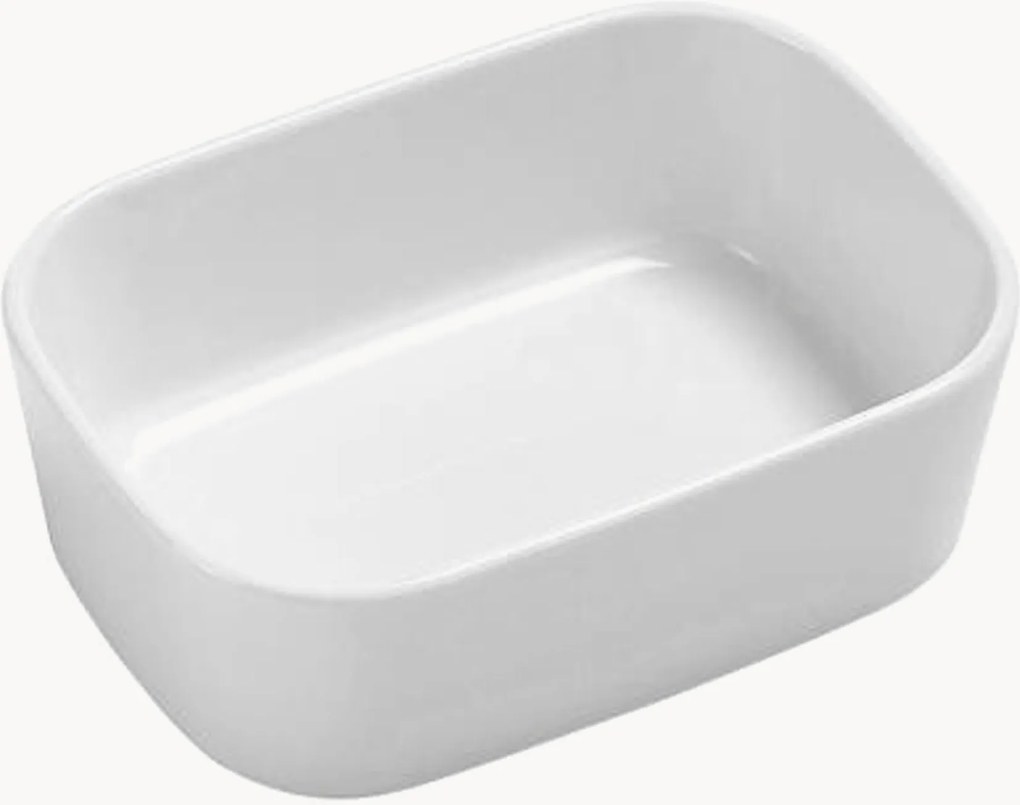 Assadeiras em porcelana Modula, conjunto de 3