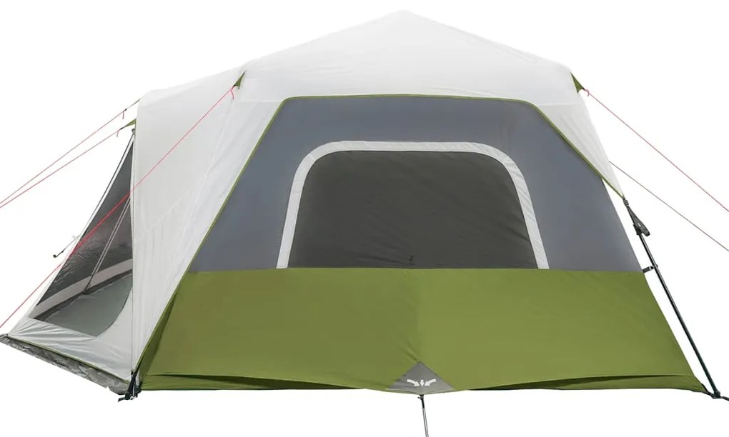 Tenda familiar c/ LED 10 pessoas libertação rápida verde-claro