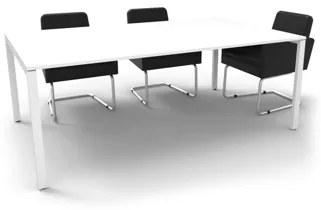 Mesa de Reunião 2000x1000x750mm VIENA Pé Aberto