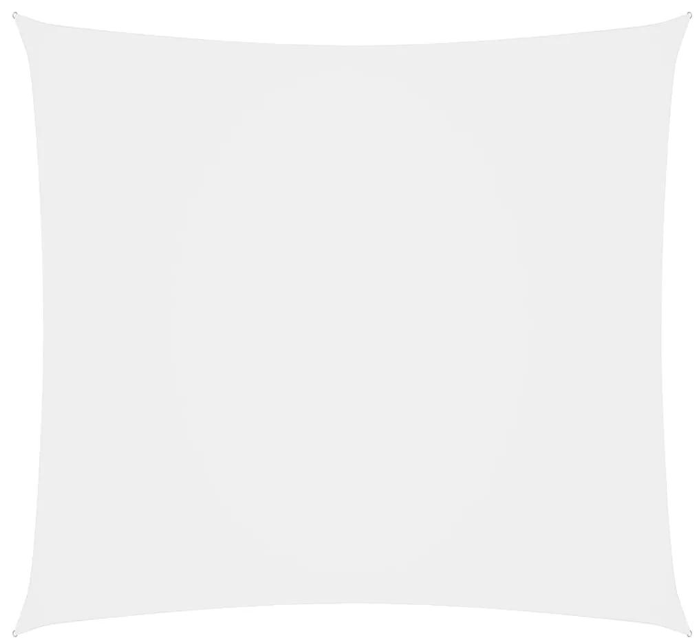 Para-sol estilo vela tecido oxford quadrado 2,5x2,5m branco