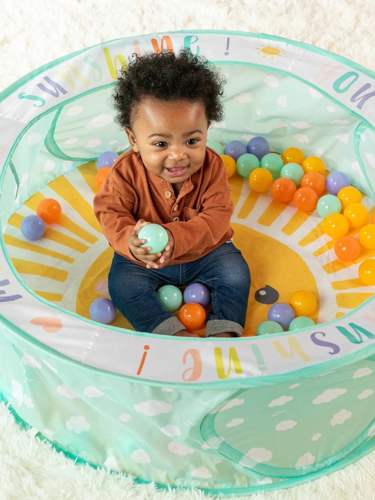 Parque de jogos com bolas Infantino multicolor