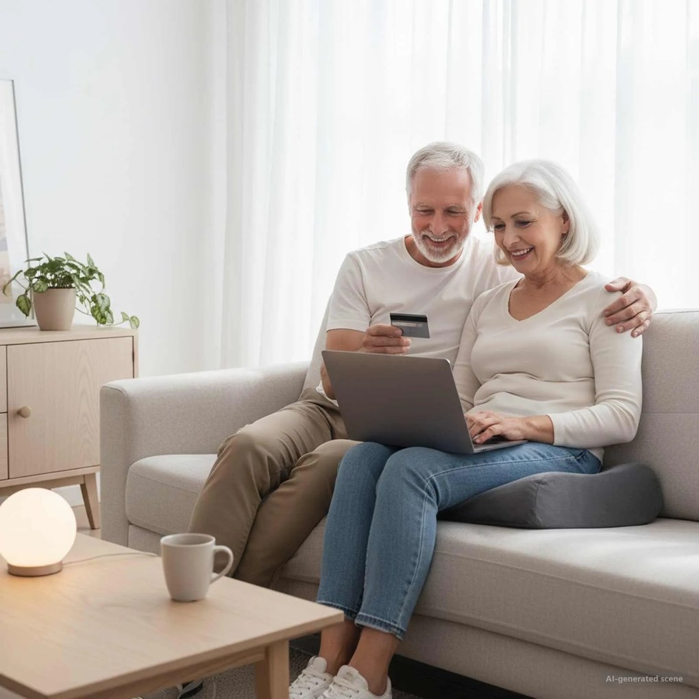 vidaXL Almofada assento Liso Cinzeto 40 x 40 x 13 cm