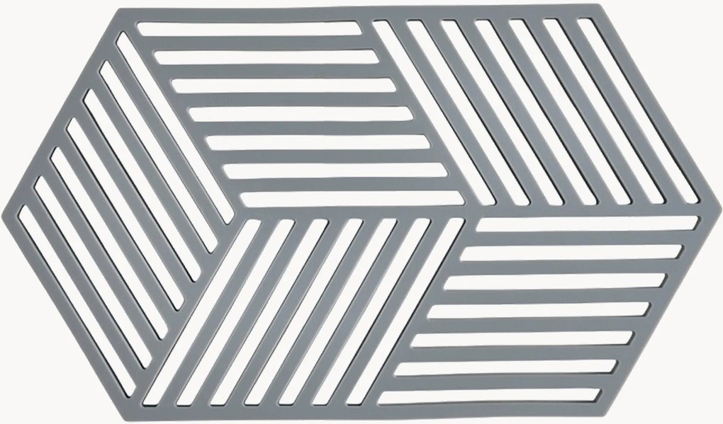 Bases para copos grandes de silicone Hexagon, conjunto de 2
