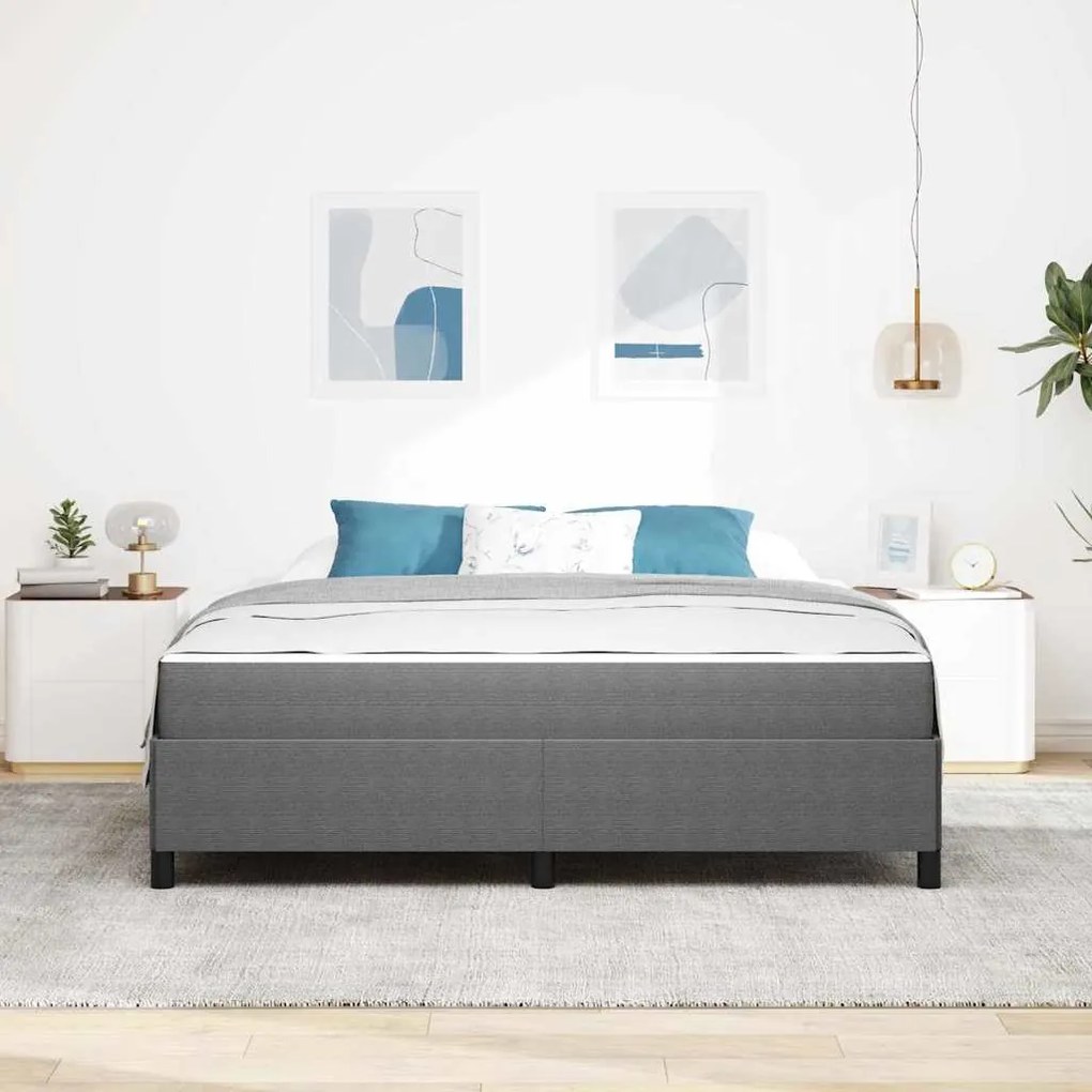 Estrutura da Cama Outros Cinzento-claro 180 x 200 cm
