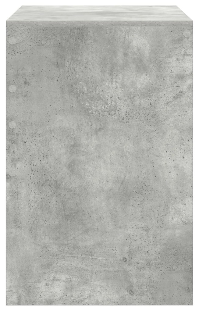 Escrivaninha de computador Cinza concreto Placa de MDF