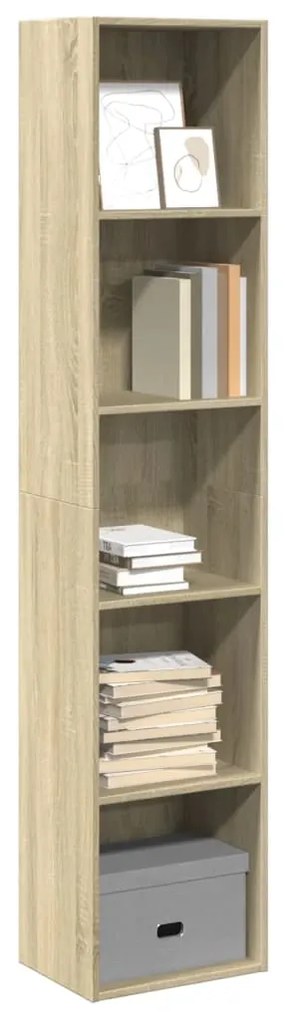 vidaXL Estante 40x30x189 cm derivados de madeira carvalho sonoma