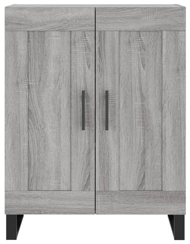 Armário alto 69,5x34x180 cm derivados de madeira sonoma cinza