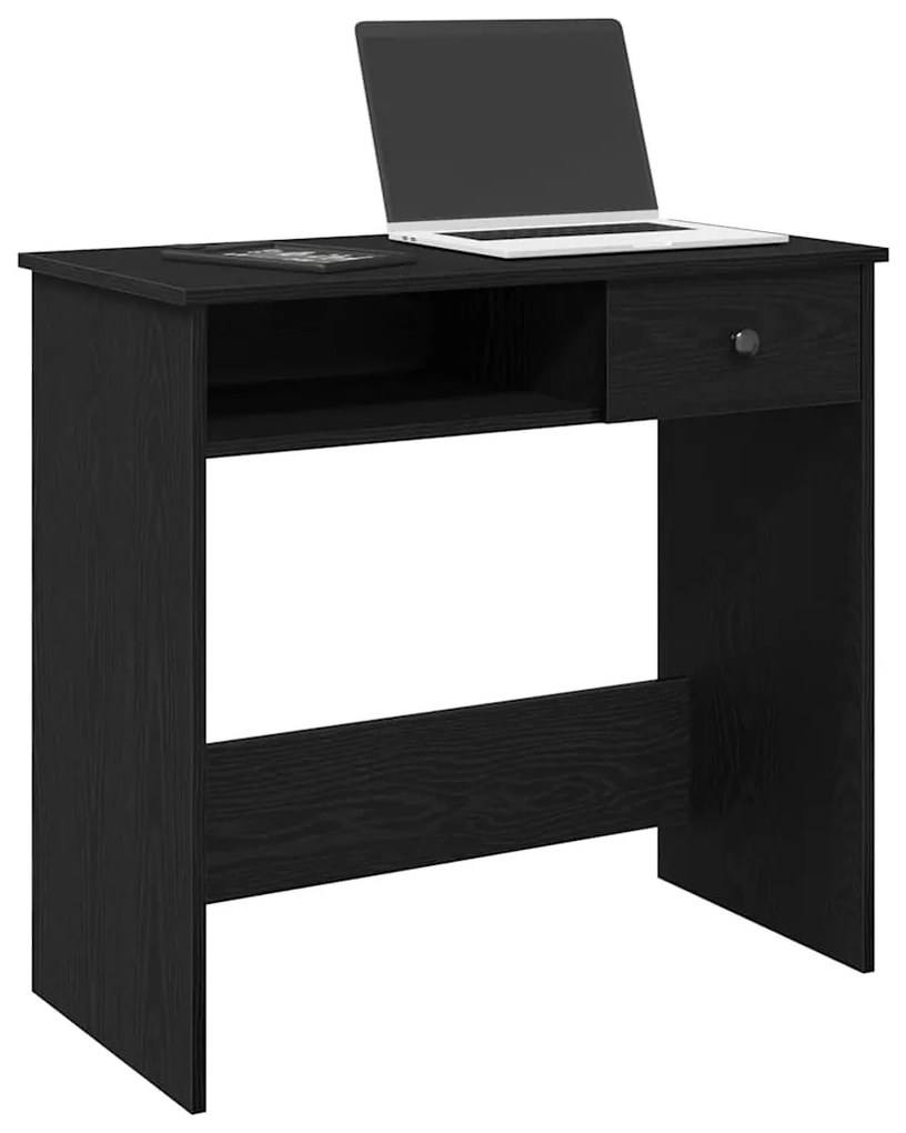 Secretária 80x40x75 cm contraplacado preto