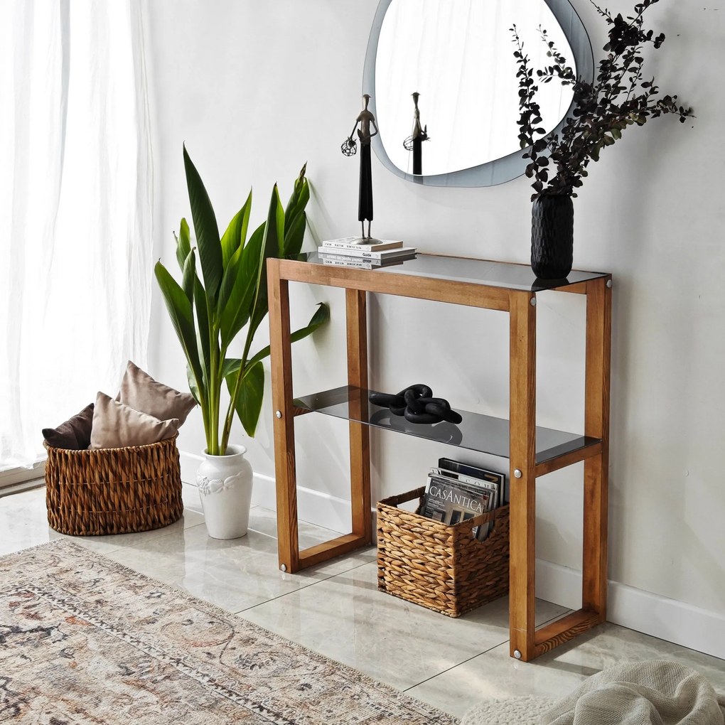 Cómoda Via – Nogueira – 85x85x31 cm