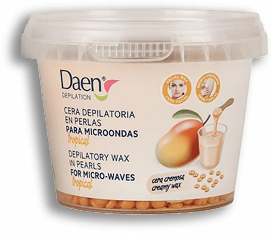 Cera Depilatória Corporal Daen Microondas Tropical (100 gr)