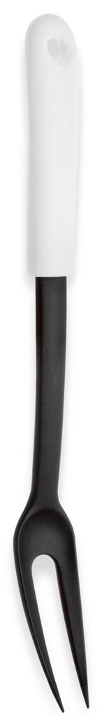 Garfo Nylon Living Preto / Branco 32cm