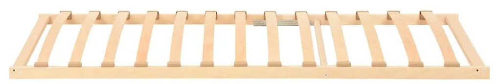 Base de cama com ripas com 13 ripas 100x190 cm