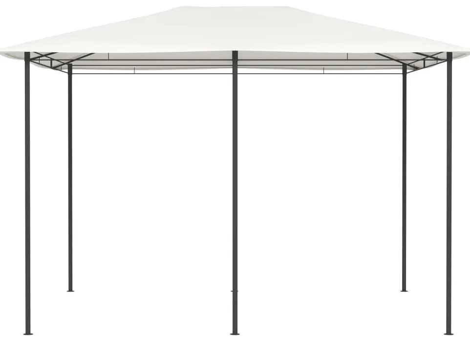 Gazebo 3x4x2,6 m 160 g/m² cor creme