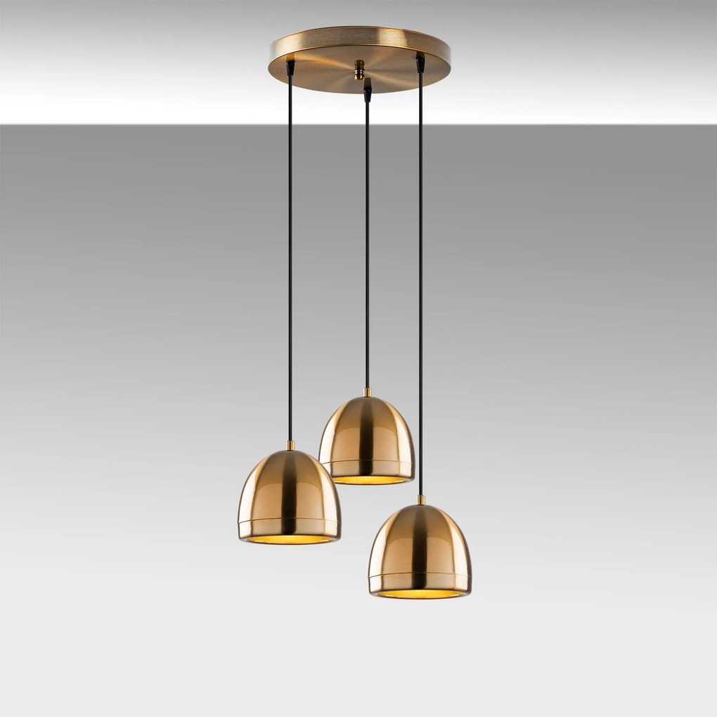 Candeeiro Suspenso Mugo – Vintage – 35 x 35 x 110 cm