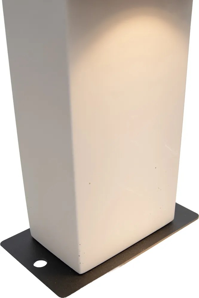 Balizador moderno para exterior cinza 35cm IP44 - Pompei