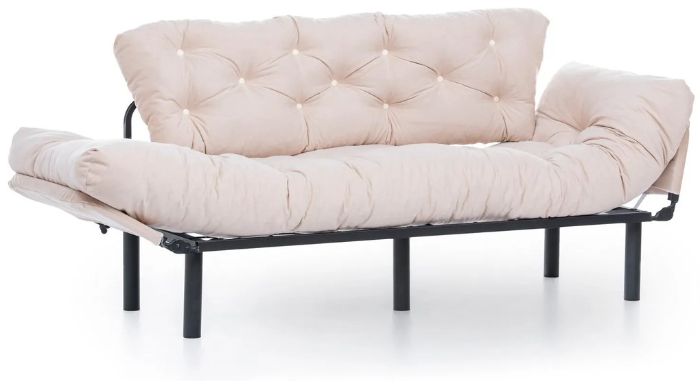 Conjunto de Mesas de Apoio Stil Metal Ferforje – Nogueira Preta – 46x6
