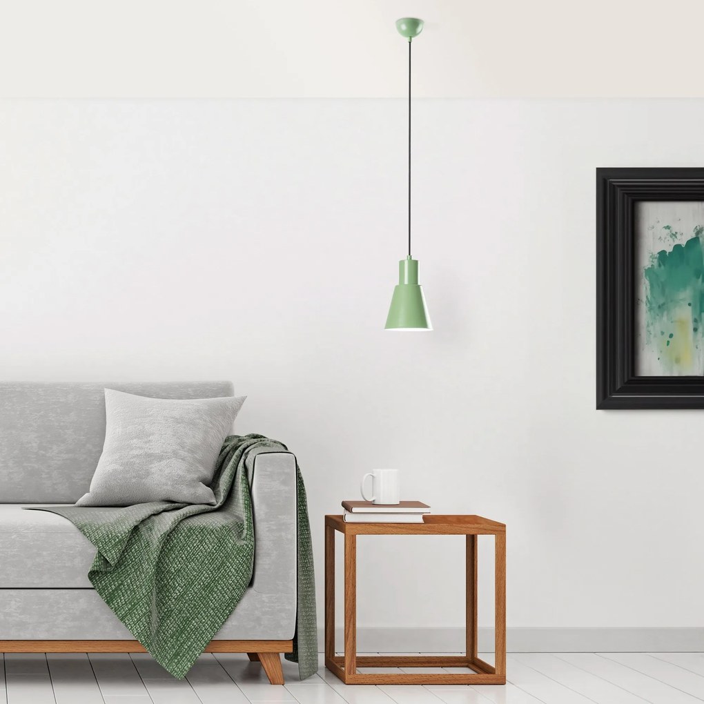 Chandelier Konıkkem – Mint – Ø14 h:20 cm