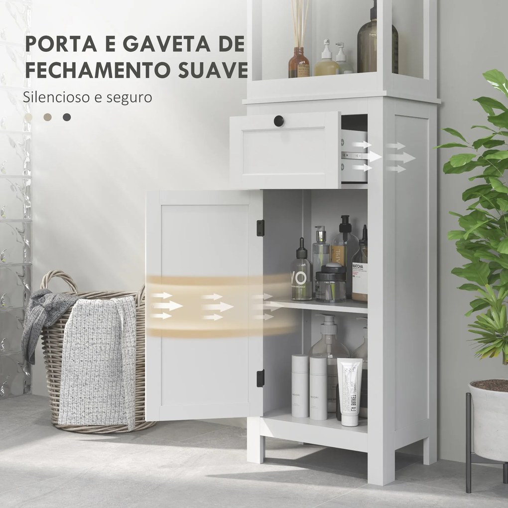 Armário Moderno – Modelo Tromsø – 40x30x165 – Armazenamento Vertical –
