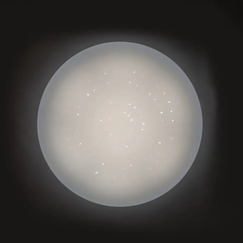 Candeeiro de teto LED 80cm Efeito Estrela com Comando - Extrema Moderno