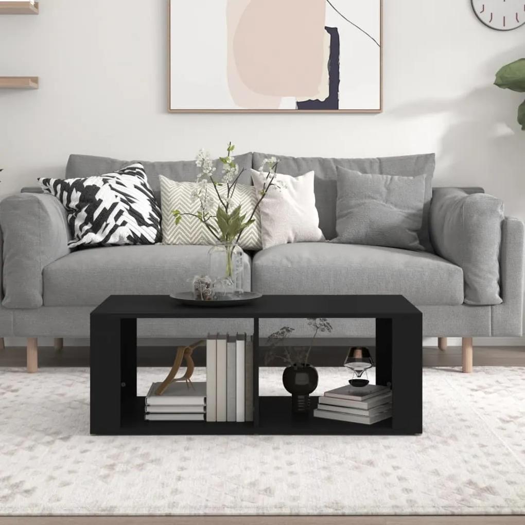Mesa de centro 100x50x36 cm derivados de madeira preto