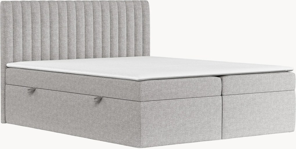 Cama divã artesanal com arrumação Spencer, H2