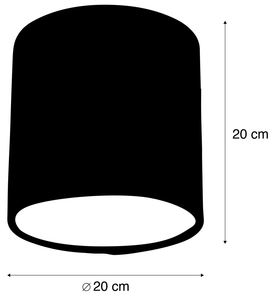 abajur Boucle branco 20/20/20 Design,Moderno