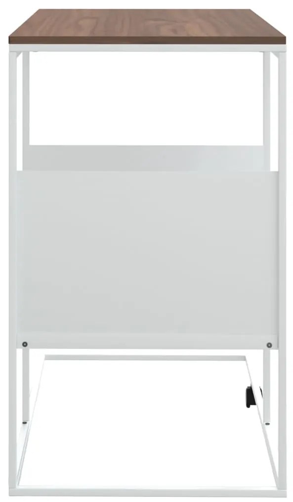 Mesa de apoio 55x36x59,5 cm derivados de madeira branco