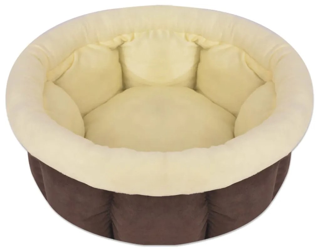 vidaXL Colchão para cães tamanho L castanho