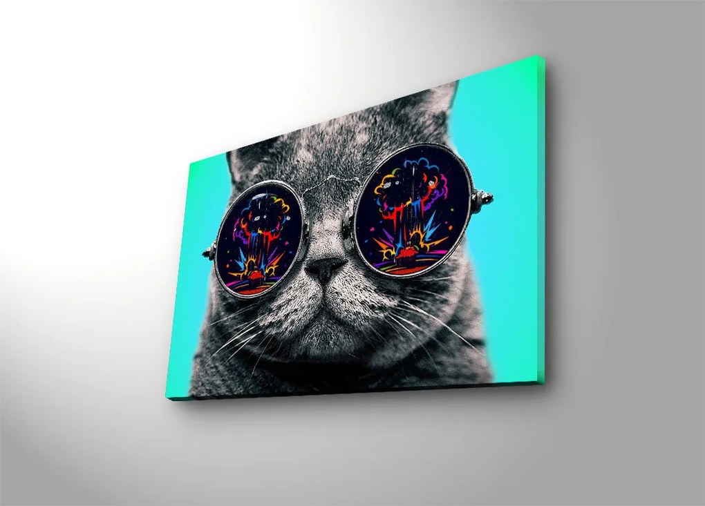 Quadro Decorativo com Luzes LED 4570DACT-61 – Multicolor – 45 x 70 cm