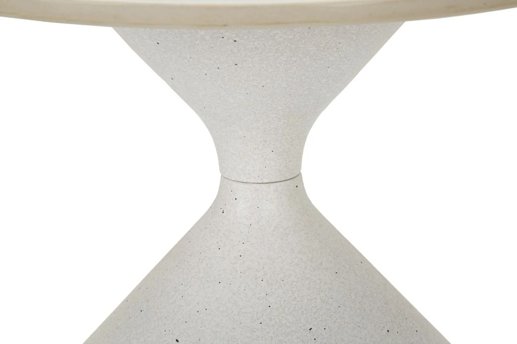 MESA DE APOIO Ø 42x40 CM BRANCA
