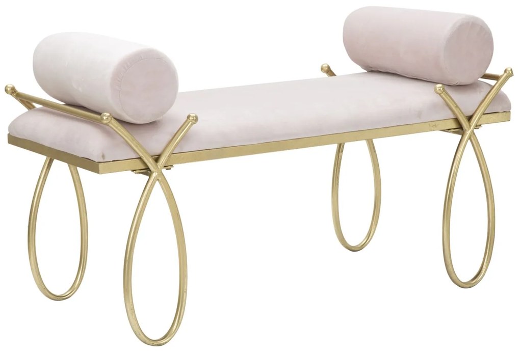 BANCO FITA ROSA 112.5X49X53 CM