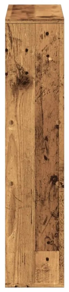 Estante 63x20x90 cm derivados de madeira madeira velha
