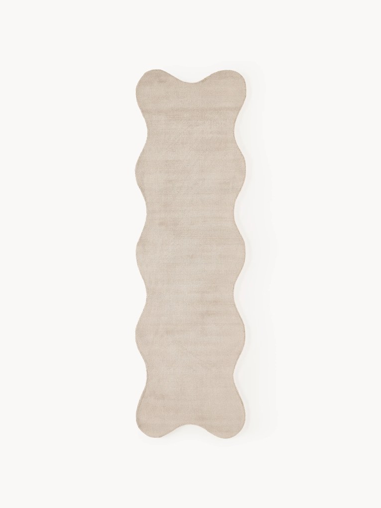 Passadeira artesanal em tecido artesanal Wavy