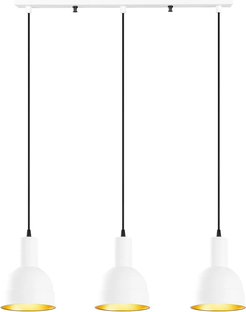 Candeeiro de Teto Berceste – Branco – 67 x 17 cm