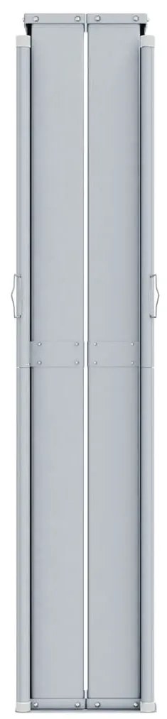 Toldo lateral retrátil 200x1000 cm cor creme