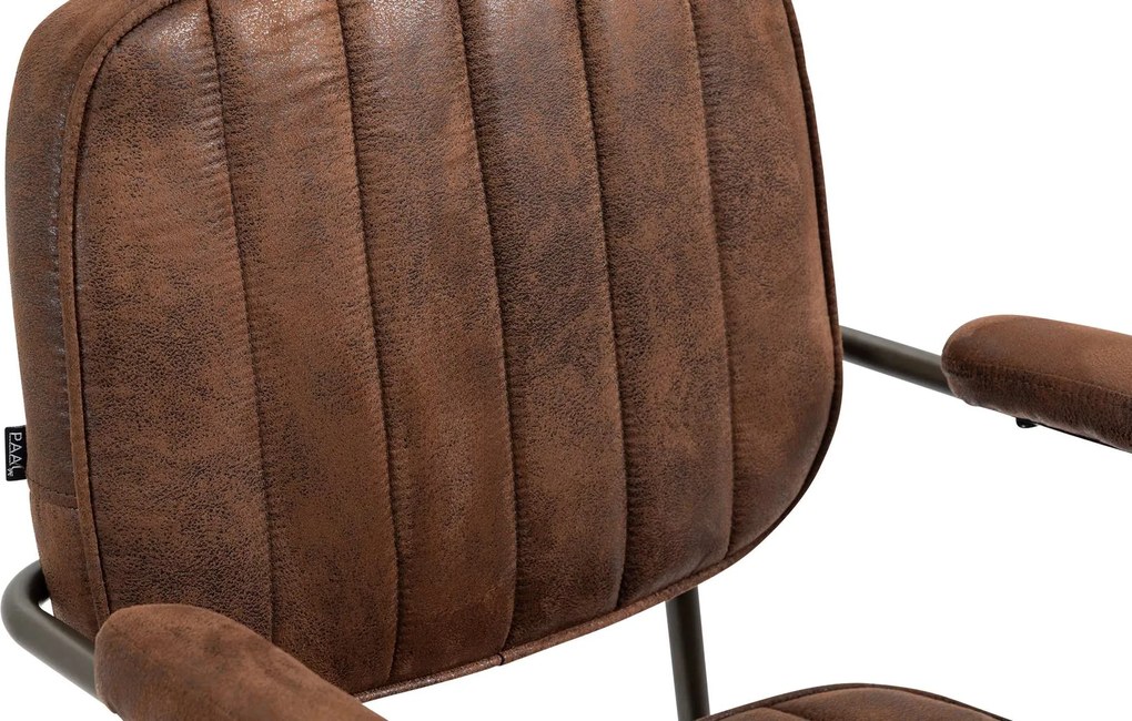 Cadeira de escritório Natrona Castanha
