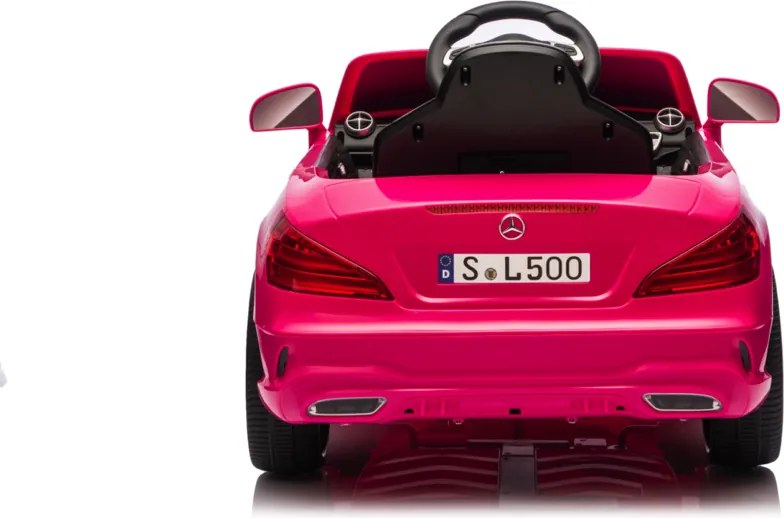 Carro elétrico para crianças Mercedes SL500, carro elétrico infantil de 12 volts com bateria de lítio