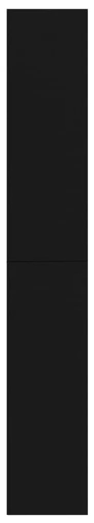 Estante com 5 prateleiras derivados de madeira preto