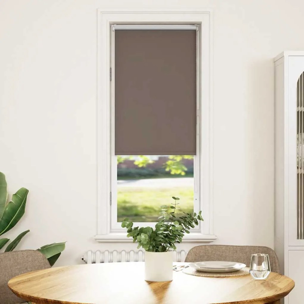 Persiana de enrolar 40x130 cm largura tecido 35,7 cm poliéster